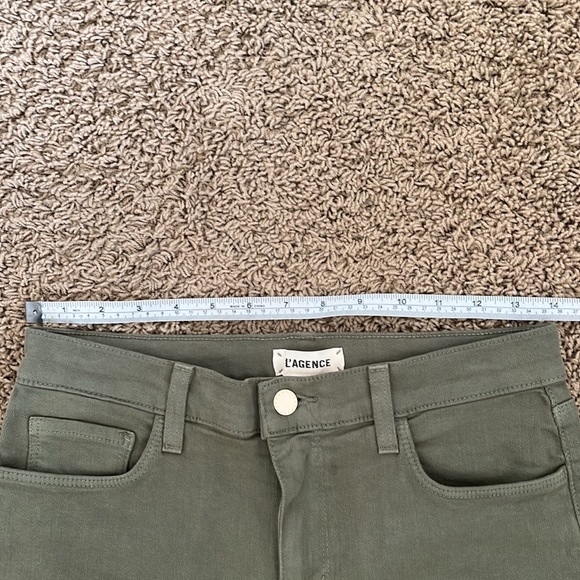 L'agence Green Straight Leg Pants - Picture 5 of 7